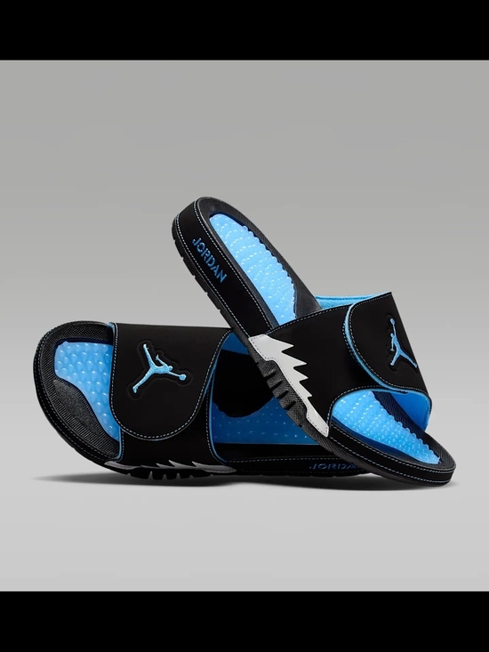 Authentic Jordan 5 Black Hydro Slides